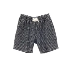 【中古】シーグリーン Seagreen コットンポリエステル ショートパンツ ブラックxホワイト【サイズ3】【メンズ】のサムネイル