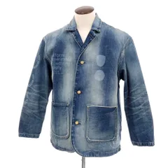 【中古】ユニフォームエクスペリメント uniform experiment × GROWTHRING & SUPPLY 2026年春夏 デニムジャケット ブルー【サイズ3】【メンズ】のサムネイル