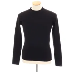 【中古】【未使用】バレンシアガ BALENCIAGA GARDE-ROBE コットンポリウレタン クルーネック 長袖Ｔシャツ ブラック【サイズS】【メンズ】のサムネイル