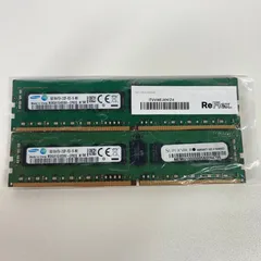 【中古】 SAMSUNG 8GB 1Rx4 PC4-2133P-RCO-10-MB1(2枚セット)のサムネイル