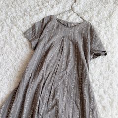 45R 45rpm藍染パッチワークトップス Tシャツ カットソー 上着