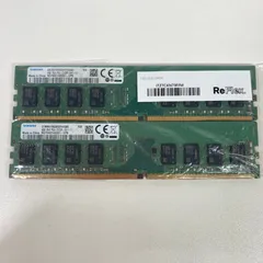 【中古】 SAMSUNG 4GB 1Rx8 PC4- 2133P-UA1-11(2枚セット)のサムネイル