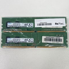 Samsung DDR4 デスクトップPCメモリ8GB PC4-2666V 2枚 - メルカリ