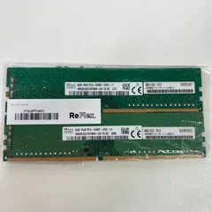 【中古】 SKhynix 8GB 1Rx8 PC4-2400T-ED2-11(2枚セット)のサムネイル