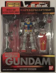 バンダイ MS in ACTION!!/MIA 機動戦士ガンダム RX-78-2 ガンダム セカンドバージョン パッケージリニューアルのサムネイル