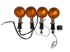 YAMAHA GX750 1J7 汎用 ウィンカー LED 点灯OK リレー付 旧車 流用にも SR400 TX750 GX400 RD400(中古)2879-N1461のサムネイル