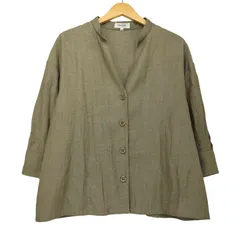 ピエールカルダン pierre cardin リネン カーディガン レディース FR：42 のサムネイル