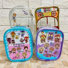 【仮面ライダーガヴ】 サンリオ コラボ おでかけぬいぐるみポーチ クリアポーチ みんなのおうち! メゾンゴチゾウ クリアスクエアポーチ 石ノ森 特撮のサムネイル