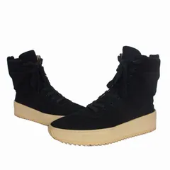 フィアオブゴッド Fear of God MILITARY HIGH-TOP SNEAKERS ミリタリーハイトップ ハイカット スニーカー 靴 42 ブラック 黒のサムネイル