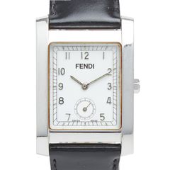 電池新品/美品】フェンディ レクタンギュラー ローマン 稼働 1D/2577