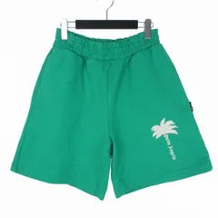 パームエンジェルス PALM ANGELS THE PALM SWEATSHORT スウェットショーツ ショートパンツ ハーフパンツ XS グリーン 緑 PMCS24-082のサムネイル