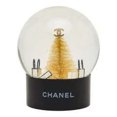 シャネル 2012年 クリスマス ツリー ショッパー スノードーム 置物  クリア ガラス プラスチック ユニセックス CHANEL【1-0265934】のサムネイル
