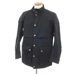 【中古】ダンヒル Dunhill ツイル コットン スタンドカラー ワークジャケット ダークネイビー【サイズM（R fit）】【メンズ】のサムネイル