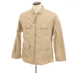 【中古】アナトミカ ANATOMICA コットン ジップアップ サマーフライトジャケット ベージュ【サイズL】【メンズ】のサムネイル