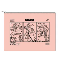 【予約】【新品】ラブライブ！ お散歩は季節をまとって。 キャンバスポーチ Printemps【正規品】のサムネイル