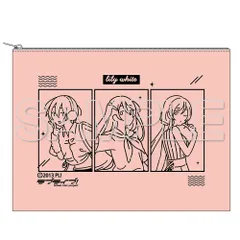 【予約】【新品】ラブライブ！ お散歩は季節をまとって。 キャンバスポーチ lily white【正規品】のサムネイル