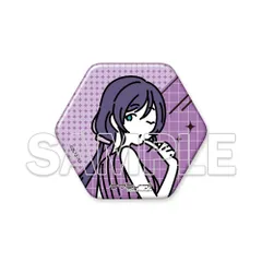 【予約】【新品】ラブライブ！ お散歩は季節をまとって。 六角形缶バッジ 東條 希【正規品】のサムネイル