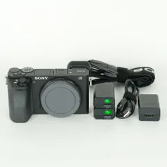 [良品 | シャッター数30回｜バッテリー2個付] SONY α6500（ILCE-6500） [ボディ] | SONY Eマウントのサムネイル