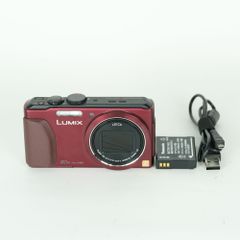 カメラ □美品□ ルミックス TZ40 光学20倍 レッド DMC-TZ40-R