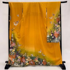 男紋付 男着物 紋付 ポリエステル 羽織 長着 裄74.2cm L-2L size 白