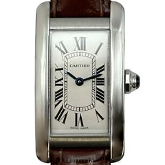 カルティエ ミニタンクディヴァン 482273CE SS/革 【中古】 カルティエ ミニタンクディヴァン 482273CE SS/革 【中古】 - メルカリ