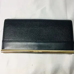 S【中古】シーバイクロエ seebychloe 長財布 レディース お財布 ブラックのサムネイル