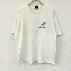 Hanes　ヘインズ　半袖プリントTシャツ　シングルステッチ　ヴィンテージ　ベージュ　XLサイズ　古着のサムネイル