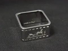 ■新品同様■ HERMES エルメス ボルデュック スクエア スカーフリング スカーフ留め アクセサリー シルバー系 FQ9335のサムネイル