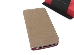 ■美品■ BONAVENTURA ボナベンチュラ レザー 手帳型  iPhone12/12Pro対応 スマホケース レディース メンズ ブラウン系 BR3967のサムネイル