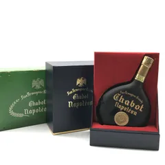 未開栓 Chabot シャポー ナポレオン アルマニャック 700ml 40％ 箱付き ブランデー お酒 アルコール c444のサムネイル