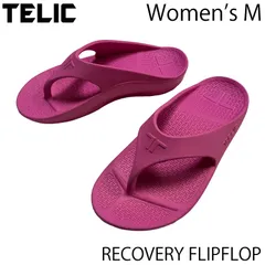 【未使用B／ウィメンズM】TELIC リカバリーサンダル ピンクフラミンゴのサムネイル