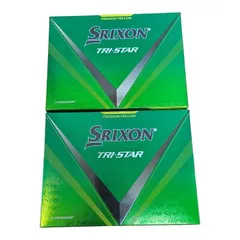 スリクソン TRI-STAR 2024年モデル ゴルフボール 2ダース 24球 パッションイエロー 新品 SRIXON ダンロップのサムネイル