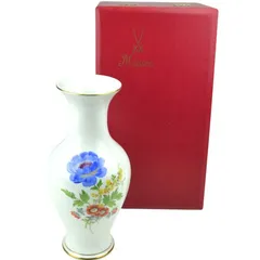 Meissen マイセン シノワズリ 柿右衛門 花瓶 フラワーベース 24cm インテリア 飾り 陶器のサムネイル