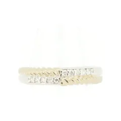 CELINE セリーヌ ダイヤモンド リング 9.5号 0.08ct Pt900(プラチナ)/K18YG(18金 イエローゴールド)のサムネイル