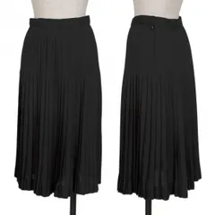ジバンシィGIVENCHY ウールプリーツスカート 黒6のサムネイル