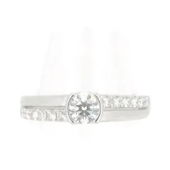 MONNICKENDAM モニッケンダム ダイヤモンド リング 指輪 11号 0.41ct 0.24ct K18WG(18金 ホワイトゴールド) 質屋出品のサムネイル