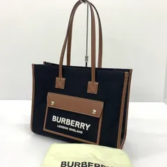 【中古品】 BURBERRY バーバリー FREYA TOTE BAG フレヤ トートバッグ カバン ショルダーバッグ 【188-260714-ko-14-tei】のサムネイル