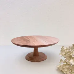 【クリアランスSALE 30%OFF】木製 ケーキスタンド (L) ウッドコンポート 木製 コンポート ケーキトレイ アクセサリースタンド 小物スタンド ディスプレイスタンド コンポート皿 NEIN MARKEのサムネイル