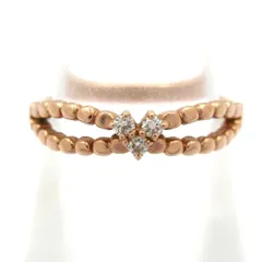 STAR JEWELRY(スタージュエリー) リング K10PG×ダイヤモンド 3Pダイヤ/0.03カラットのサムネイル
