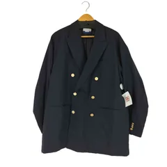 メゾンスペシャル MAISON SPECIAL CORDURA Wool Prime-Over Gold Button Double Blazer メンズ JPN：0 のサムネイル