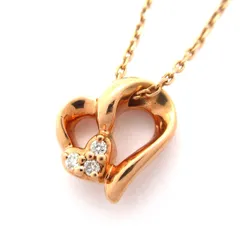 4℃(ヨンドシー) ネックレス K10PG×ダイヤモンド 2009Xmasのサムネイル