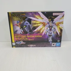 【未使用品】 METAL ROBOT魂 マイティーストライクフリーダムガンダム 最終決戦ver. 【056-260714-yn-04-izuh】のサムネイル