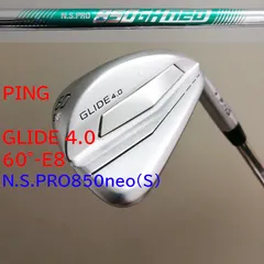PING（ピン）  GLIDE 4.0 60°-E8　ウェッジ　N.S.PRO850neo(S)スチールシャフトのサムネイル