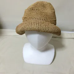 E568　GAP　ギャップ　ハット　麦わら　S/M　54ｃｍ　レディース　帽子　日焼け対策のサムネイル