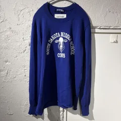 JUNYA WATANABE MAN ジュンヤワタナベマン 10AW College Logo Knit ニットカーディガン SF-N201 ブルー Size:M【表参道B07】のサムネイル