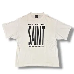 参考上代30800円 SAINT MICHAEL SAINT YOURSELF SS TEE 半袖 Tシャツ セントマイケル SM-HR8-0000-020 ホワイト XL （19730M）のサムネイル