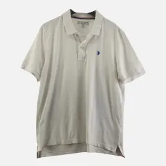 USPA 白 カラーTシャツ XL N7165のサムネイル