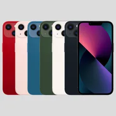 バッテリー100%【Aランク美品】- iPhone 13 mini 256GB SIMフリー  ミッドナイト スターライト レッド グリーン ブルー ピンク【整備済み品】【バッテリー交換済】【中古スマホ】 本体  電池長持ちのサムネイル