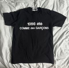 CDG COMME des GARCONS 1986 ete Tシャツ サイズS - メルカリ