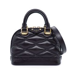 カルティエ Cartier ペンダントトップ Cフラット K18WG ブラック
